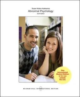 Abnormal psychology; Susan Nolen-Hoeksema; 2014