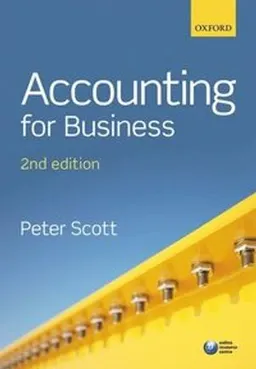 Accounting for Business; Peter Scott; 2015