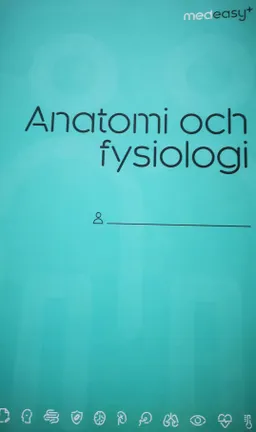 Anatomi och fysiologi; Inhuman Saether, Michel Neuhold, Sigve Holmen, Stina Kaldestad & Elisabeth Tallaksen Ulseth; 2023