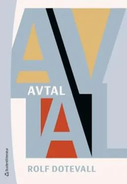 Avtal; Rolf Dotevall; 2017