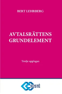 Avtalsrättens grundelement; Bert Lehrberg; 2020