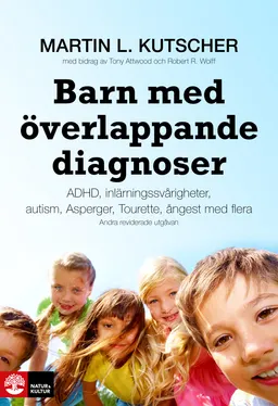 Barn med överlappande diagnoser : adhd, inlärningssvårigheter, Autism, Aspergers, Tourette, ångest mfl; Martin L. Kutscher, Tony Attwood, Robert R. Wolff; 2016