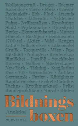 Bildningsboxen; Lena Halldenius, Daniel Berg, David Larsson Heidenblad, Karin Dirke, Anna Blennow; 2022