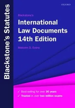 Blackstone's International Law Documents; Malcolm Evans; 2019