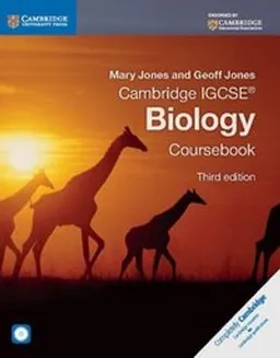 Cambridge IGCSE Biology Coursebook with CD-ROM; Mary Jones; 2014