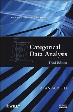 Categorical Data Analysis; Alan Agresti; 2013