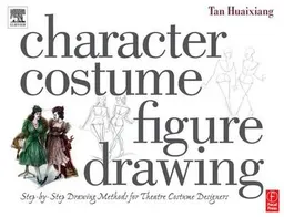 Character Costume Figure Drawing; Tan Huaixiang; 2004