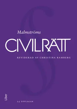 Civilrätt; Anders Agell, Åke Malmström, Christina Ramberg, Tore Sigeman; 2018