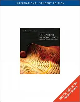 COGNITIVE PSYCHOLOGY; E. Goldstein; 2005