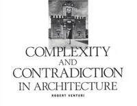 Complexity and Contradiction in Architecture; Robert Venturi; 1984