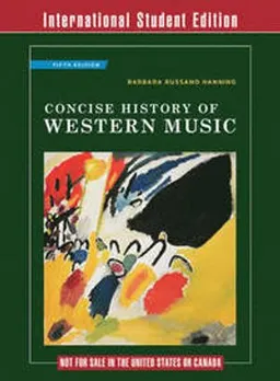 Concise history of western music; Barbara Russano Hanning; 2014