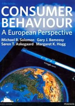 Consumer Behaviour; Michael Solomon, Gary Bamossy, Soren Askegaard; 2013