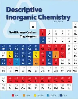 Descriptive inorganic chemistry; Geoff Rayner-Canham; 2014