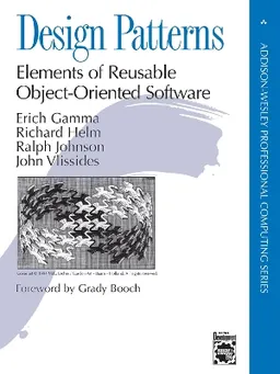 Design patterns : elements of reusable object-oriented software; Erich Gamma, Richard Helm, Ralph E. Johnson, John. Vlissides; 1995