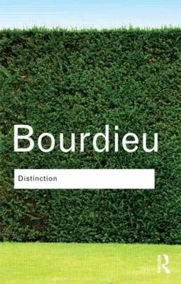 Distinction; Bourdieu Pierre; 1986