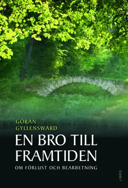 En bro till framtiden : om förlust, sorg och bearbetning; Göran Gyllenswärd; 2015