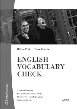 English Vocabulary Check; Håkan Plith, Peter Byström; 2002