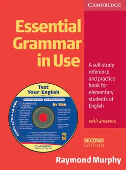 Essential grammar in use with answers : a self-study reference and practice book for elementary students of English; Raymond. Murphy; 1997