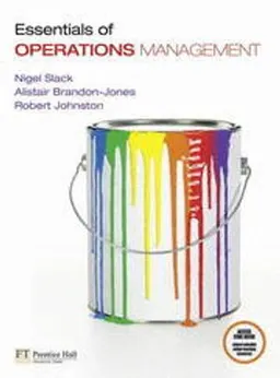 Essentials of Operations Management; Nigel Slack; 2011