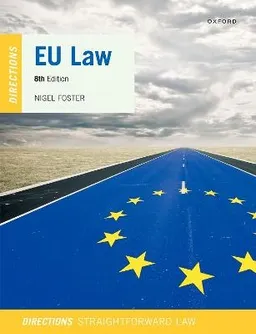 EU Law Directions; Nigel Foster; 2023