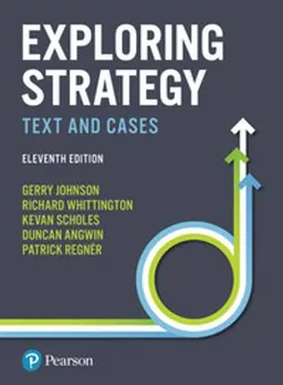 Exploring strategy; Gerry Johnson; 2017