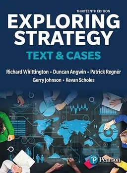 Exploring strategy : text and cases; Richard Whittington; 2023