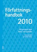 Författningshandbok 2010; Raadu, Gunnel; 2010