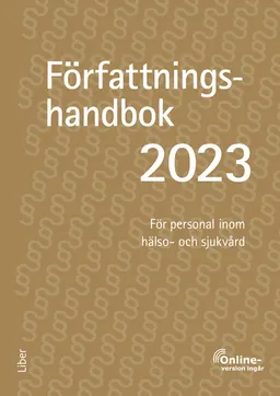 Författningshandbok 2023, bok med onlinetjänst; 2023