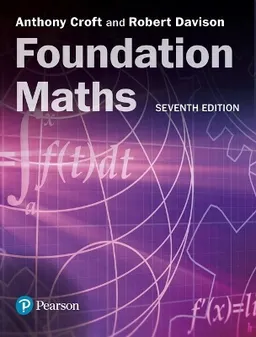 Foundation maths; Tony Croft; 2020