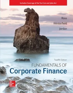 Fundamentals of corporate finance; Stephen A. Ross; 2019