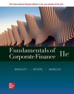 Fundamentals of corporate finance; Richard A. Brealey; 2022