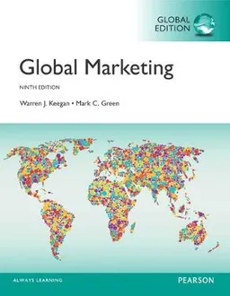 Global marketing; Warren J. Keegan; 2017