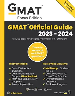 GMAT official guide 2023-2024; Graduate Management Admission Council, John Wiley & Sons; 2023