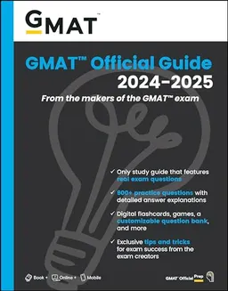 GMAT Official Guide 2024-2025: Book + Online Question Bank; Gmac; 2024