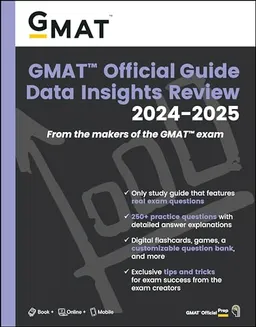 GMAT Official Guide Data Insights Review 2024-2025: Book + Online Question Bank; Gmac; 2024