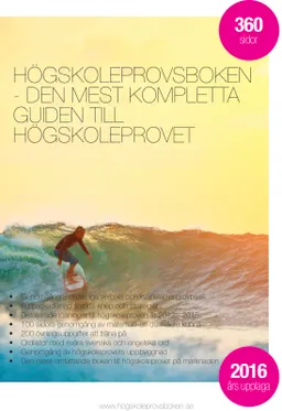 Högskoleprovsboken - Den mest kompletta guiden till högskoleprovet; Andreas Rahim; 2015