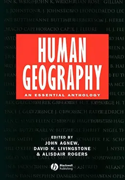 Human geography - an essential anthology; Alasdair Rogers; 1996