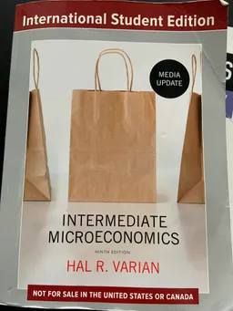 Intermediate Microeconomics: A Modern Approach; Hal R. Varian; 2020