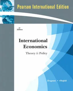 International economics : theory and policy; Paul R. Krugman; 2009