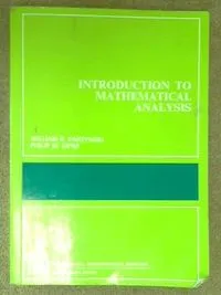 Introduction to Mathematical Analysis; Parzynski Zipse; 1982