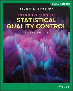 Introduction to statistical quality control; Douglas C. Montgomery; 2020