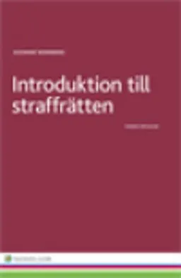 Introduktion till straffrätten; Suzanne Wennberg; 2014