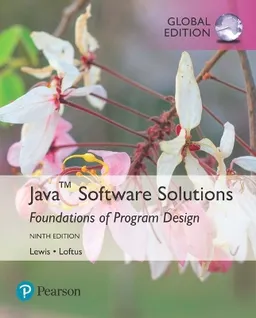 Java software solutions : foundations of program design; John Lewis; 2018