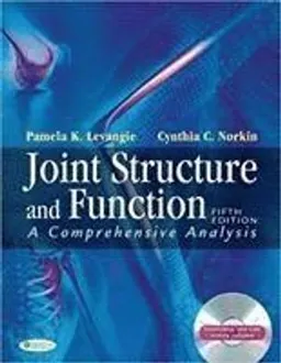 Joint Structure and Function: A Comprehensive Analysis; Pamela K. Levangie, Cynthia C. Norkin; 2011