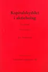 Kapitalskyddet i aktiebolag  En lärobok; Jan Andersson; 2010