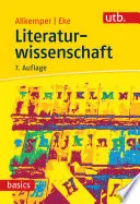 Literaturwissenschaft; Alo Allkemper, Norbert Otto Eke; 2021