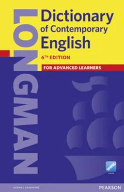 Longman Dictionary of Contemporary English 6 Paper and online; Pearson Education; 2014