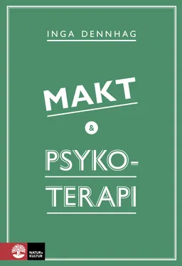 Makt och psykoterapi; Inga Dennhag; 2017