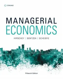 Managerial economics; Mark Hirschey; 2019