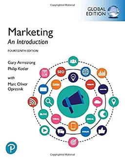 Marketing : an introduction; Gary Armstrong, Philip Kotler, Marc O. Opresnik; 2020